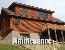  Coldwater, Ohio Log Home Maintenance