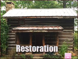 Historic Log Cabin Restoration  Coldwater, Ohio